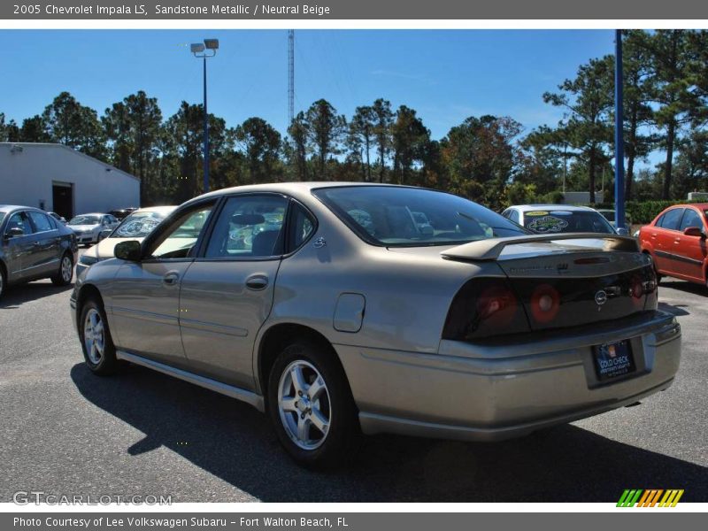Sandstone Metallic / Neutral Beige 2005 Chevrolet Impala LS
