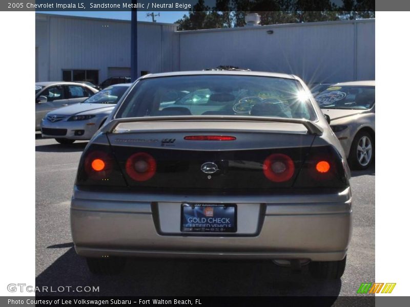 Sandstone Metallic / Neutral Beige 2005 Chevrolet Impala LS