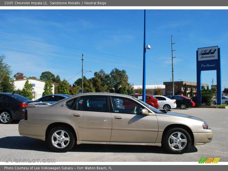 Sandstone Metallic / Neutral Beige 2005 Chevrolet Impala LS