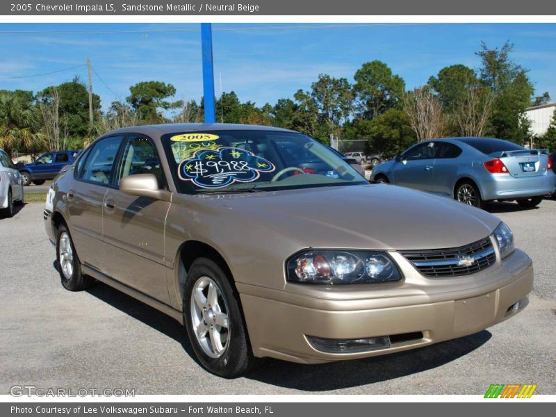 Sandstone Metallic / Neutral Beige 2005 Chevrolet Impala LS