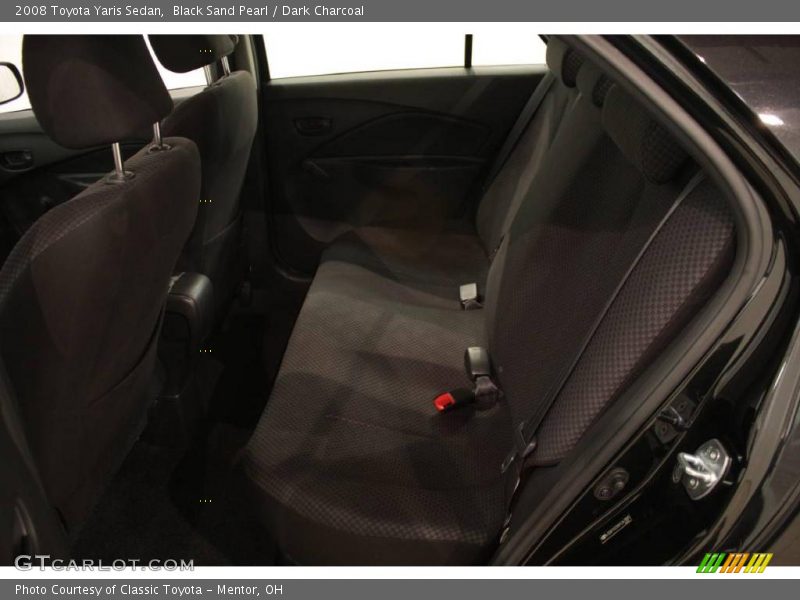 Black Sand Pearl / Dark Charcoal 2008 Toyota Yaris Sedan