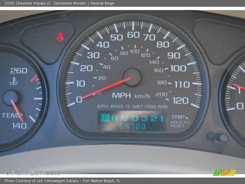 Sandstone Metallic / Neutral Beige 2005 Chevrolet Impala LS