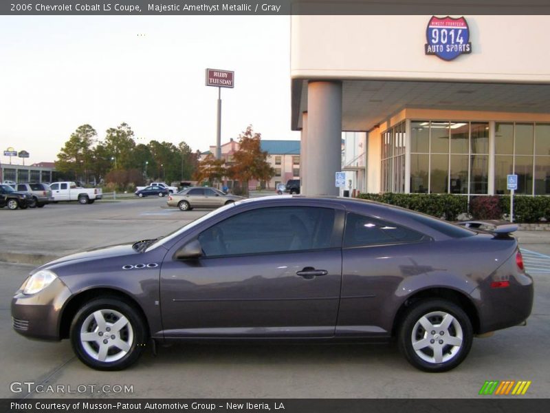 Majestic Amethyst Metallic / Gray 2006 Chevrolet Cobalt LS Coupe