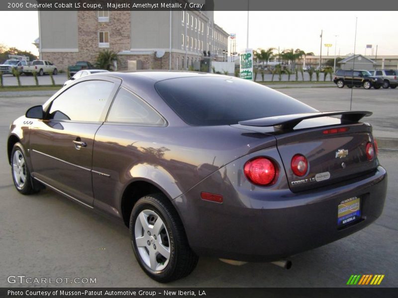 Majestic Amethyst Metallic / Gray 2006 Chevrolet Cobalt LS Coupe