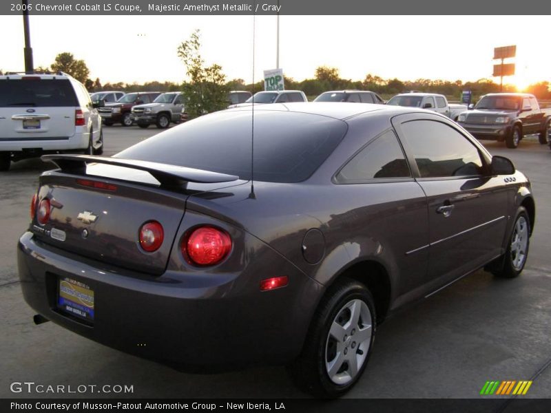 Majestic Amethyst Metallic / Gray 2006 Chevrolet Cobalt LS Coupe