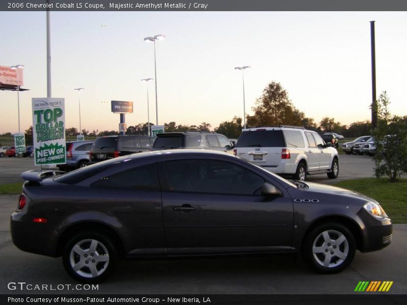 Majestic Amethyst Metallic / Gray 2006 Chevrolet Cobalt LS Coupe