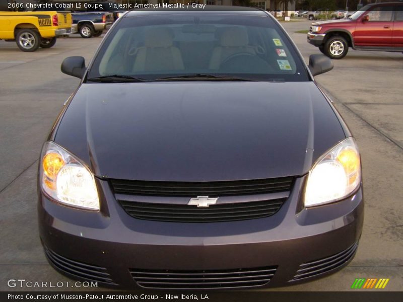 Majestic Amethyst Metallic / Gray 2006 Chevrolet Cobalt LS Coupe