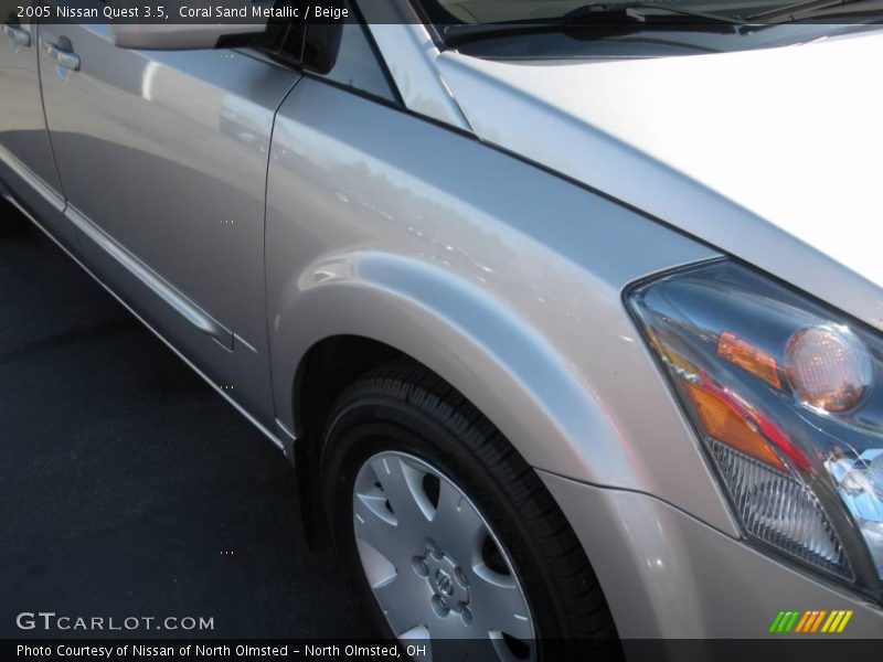 Coral Sand Metallic / Beige 2005 Nissan Quest 3.5