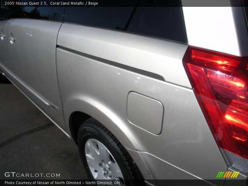 Coral Sand Metallic / Beige 2005 Nissan Quest 3.5