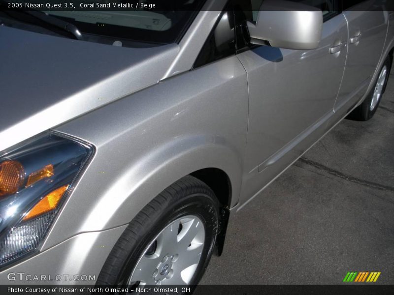 Coral Sand Metallic / Beige 2005 Nissan Quest 3.5