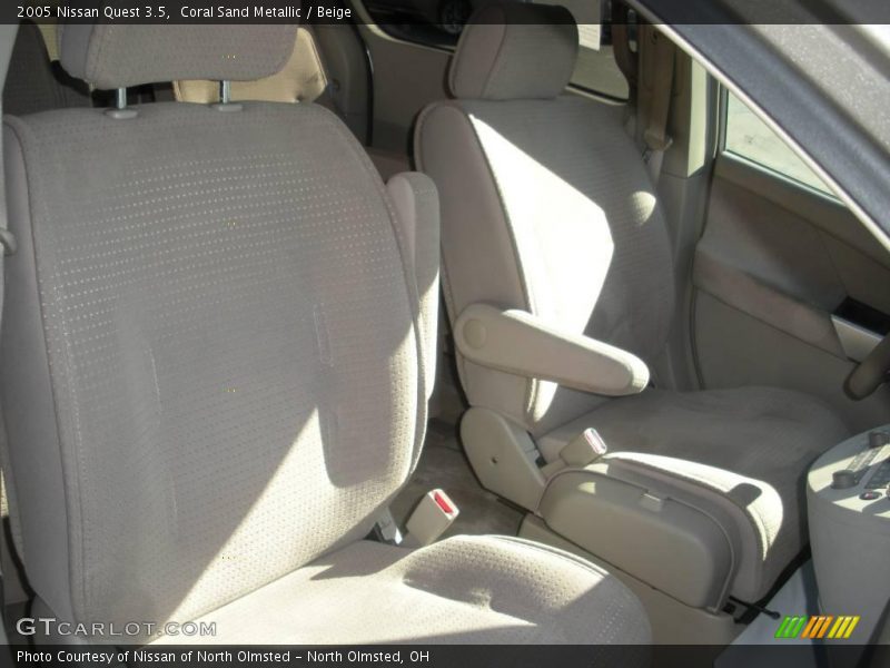 Coral Sand Metallic / Beige 2005 Nissan Quest 3.5