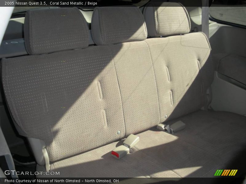 Coral Sand Metallic / Beige 2005 Nissan Quest 3.5