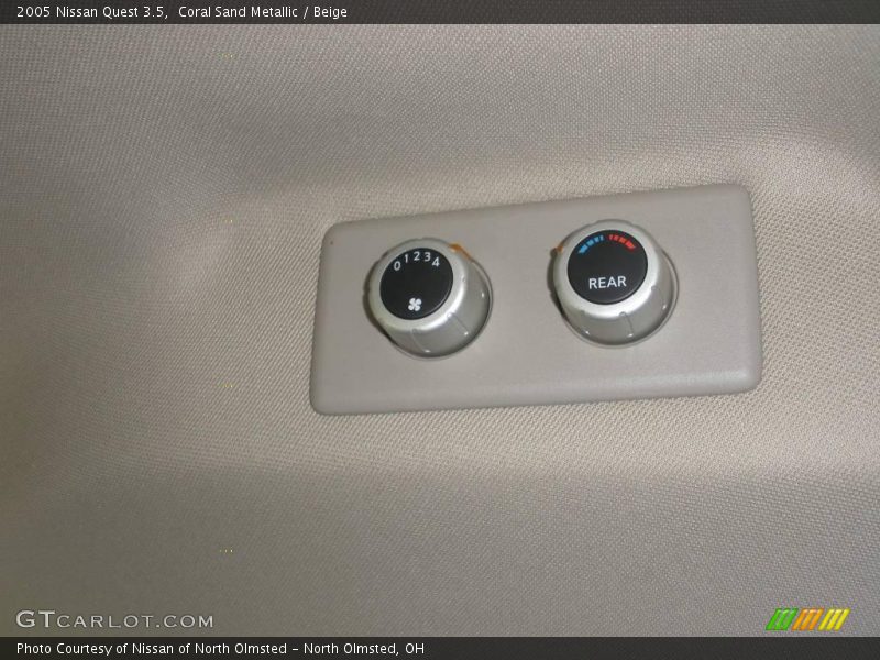 Coral Sand Metallic / Beige 2005 Nissan Quest 3.5