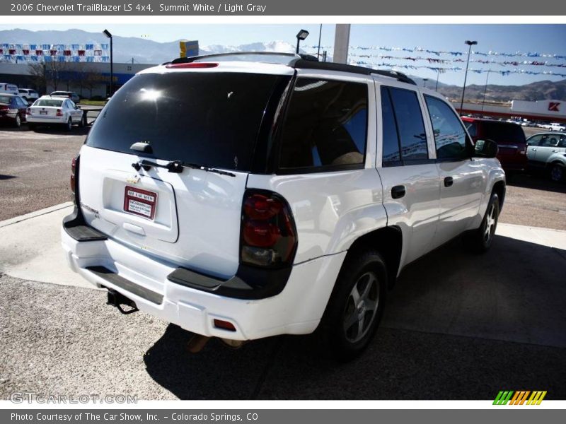 Summit White / Light Gray 2006 Chevrolet TrailBlazer LS 4x4