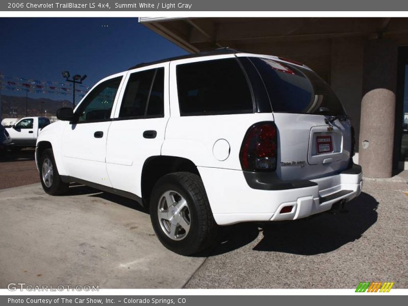 Summit White / Light Gray 2006 Chevrolet TrailBlazer LS 4x4