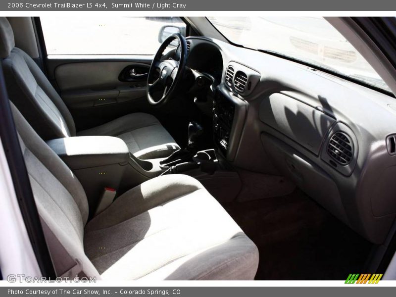 Summit White / Light Gray 2006 Chevrolet TrailBlazer LS 4x4
