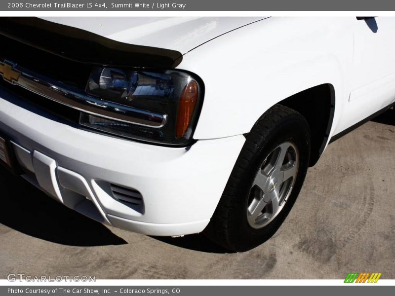 Summit White / Light Gray 2006 Chevrolet TrailBlazer LS 4x4