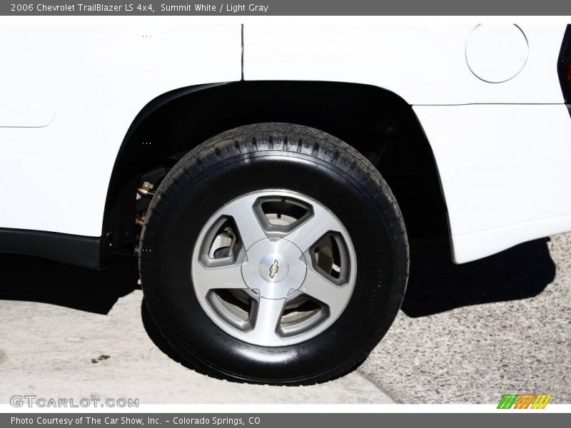 Summit White / Light Gray 2006 Chevrolet TrailBlazer LS 4x4