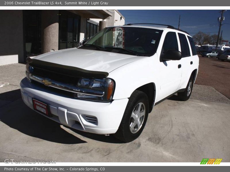 Summit White / Light Gray 2006 Chevrolet TrailBlazer LS 4x4