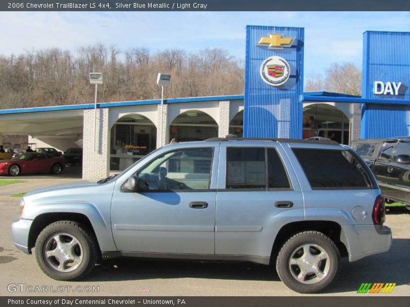 Silver Blue Metallic / Light Gray 2006 Chevrolet TrailBlazer LS 4x4