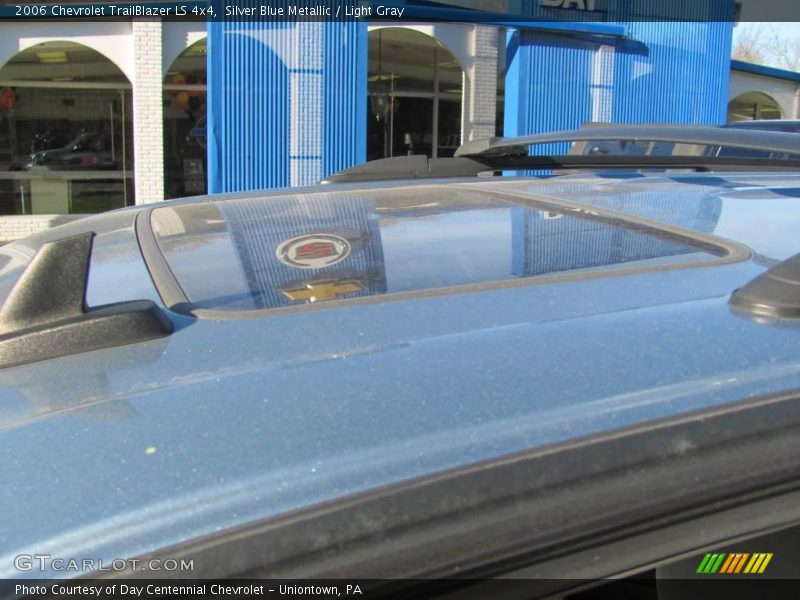 Silver Blue Metallic / Light Gray 2006 Chevrolet TrailBlazer LS 4x4