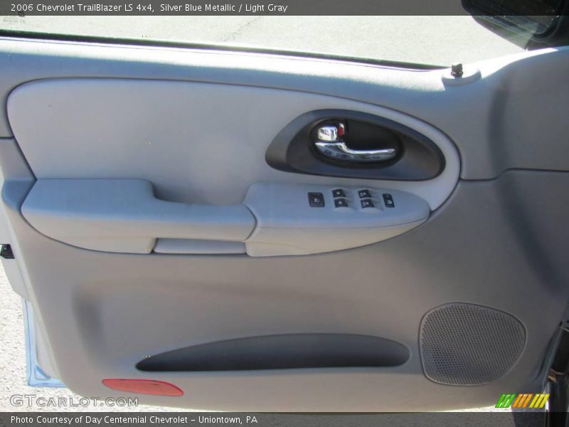 Silver Blue Metallic / Light Gray 2006 Chevrolet TrailBlazer LS 4x4