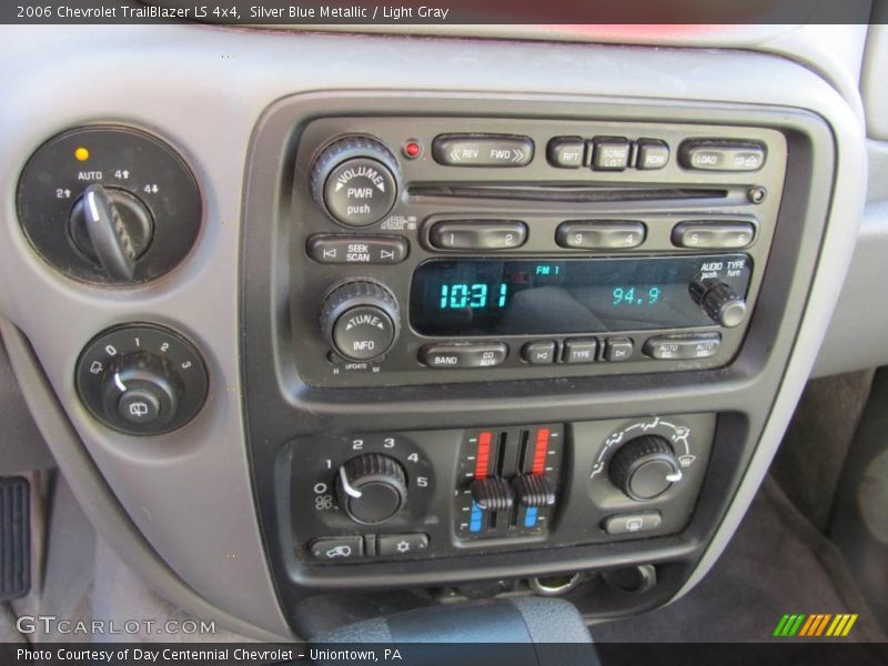 Silver Blue Metallic / Light Gray 2006 Chevrolet TrailBlazer LS 4x4