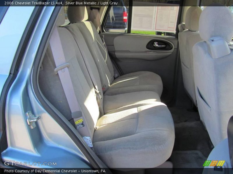 Silver Blue Metallic / Light Gray 2006 Chevrolet TrailBlazer LS 4x4