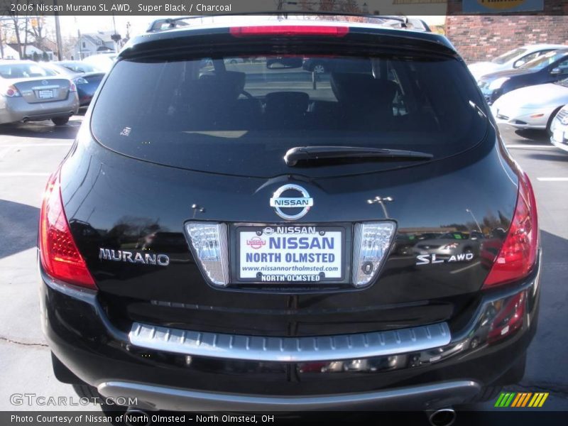 Super Black / Charcoal 2006 Nissan Murano SL AWD