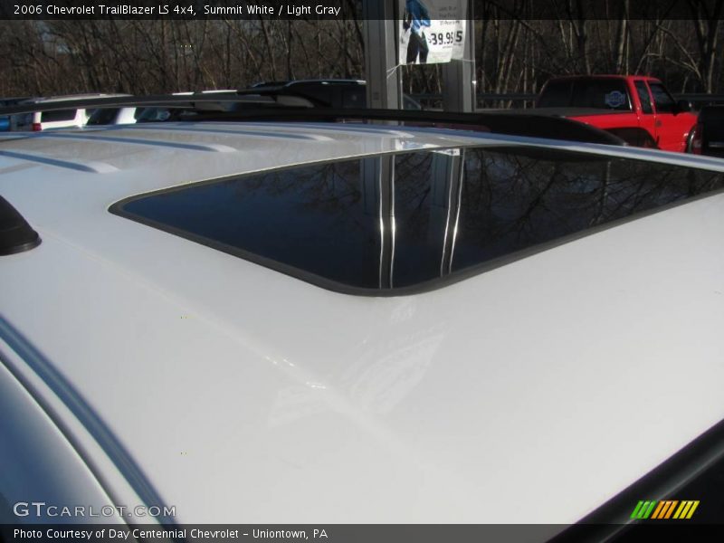 Summit White / Light Gray 2006 Chevrolet TrailBlazer LS 4x4