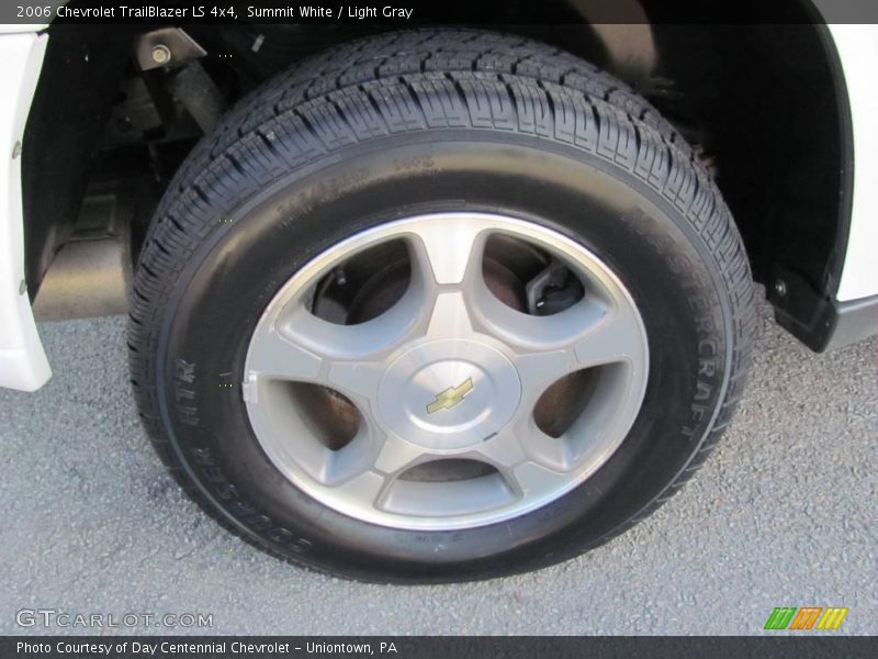 Summit White / Light Gray 2006 Chevrolet TrailBlazer LS 4x4