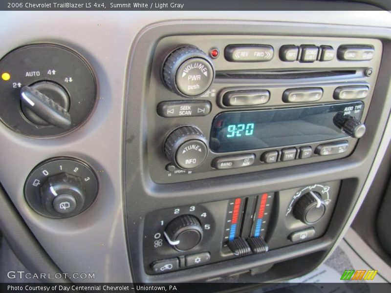 Summit White / Light Gray 2006 Chevrolet TrailBlazer LS 4x4