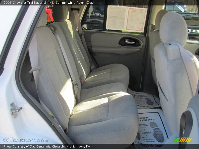 Summit White / Light Gray 2006 Chevrolet TrailBlazer LS 4x4