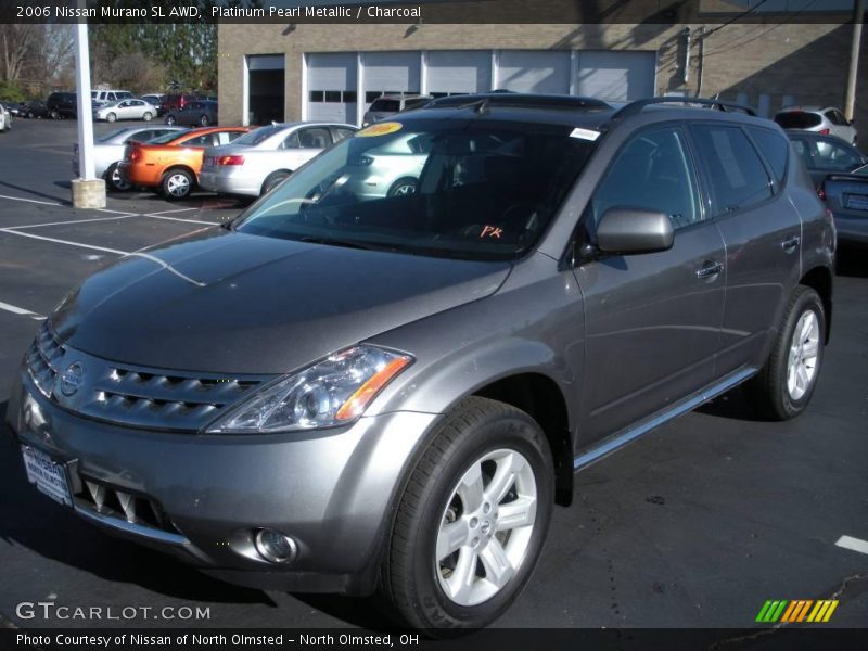 Platinum Pearl Metallic / Charcoal 2006 Nissan Murano SL AWD