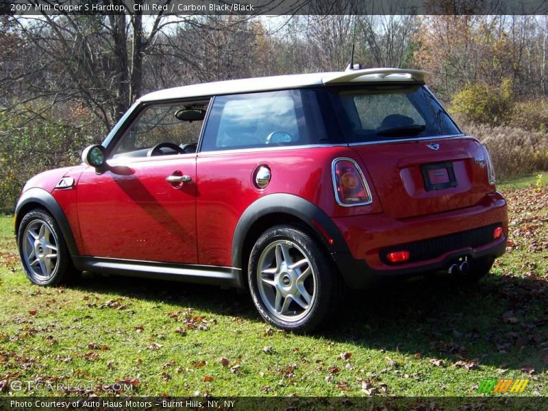 Chili Red / Carbon Black/Black 2007 Mini Cooper S Hardtop