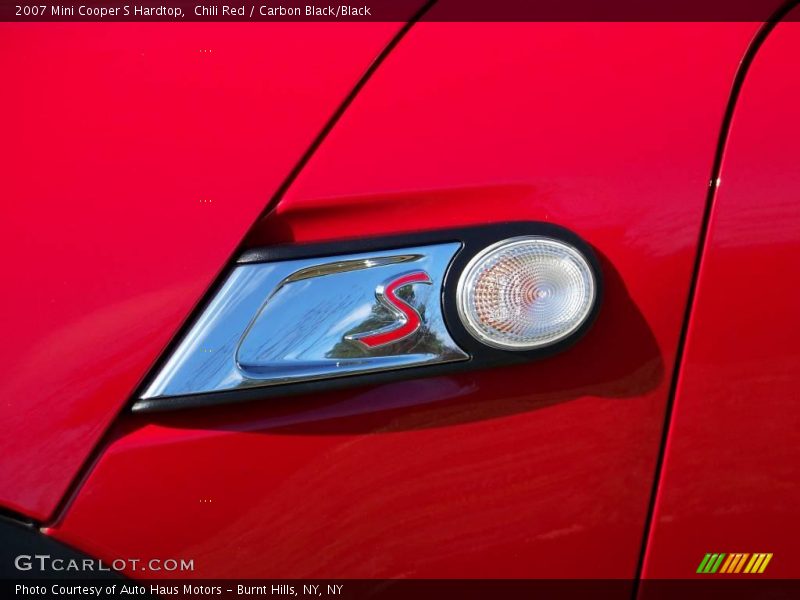Chili Red / Carbon Black/Black 2007 Mini Cooper S Hardtop