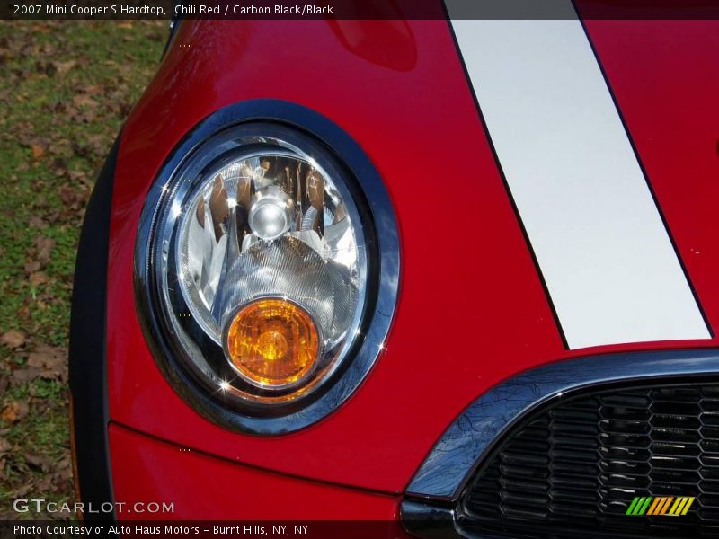 Chili Red / Carbon Black/Black 2007 Mini Cooper S Hardtop