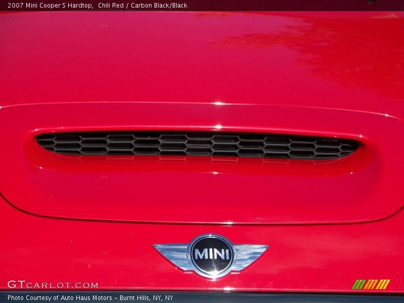 Chili Red / Carbon Black/Black 2007 Mini Cooper S Hardtop