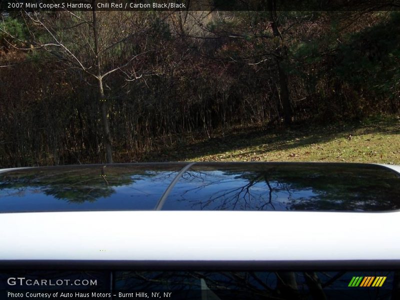 Chili Red / Carbon Black/Black 2007 Mini Cooper S Hardtop