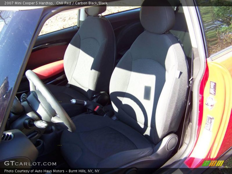Chili Red / Carbon Black/Black 2007 Mini Cooper S Hardtop