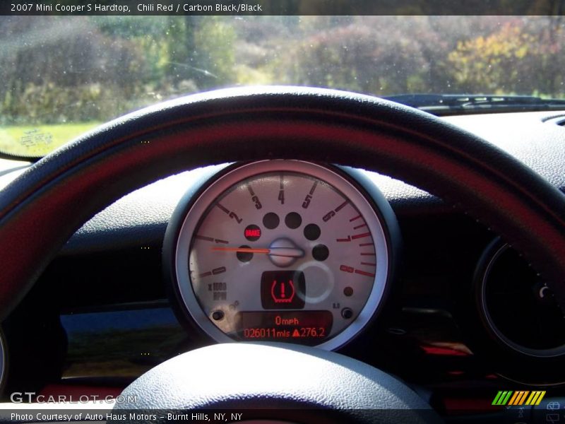 Chili Red / Carbon Black/Black 2007 Mini Cooper S Hardtop