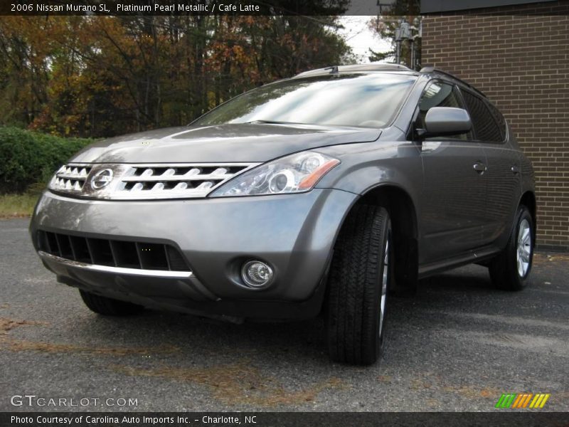 Platinum Pearl Metallic / Cafe Latte 2006 Nissan Murano SL