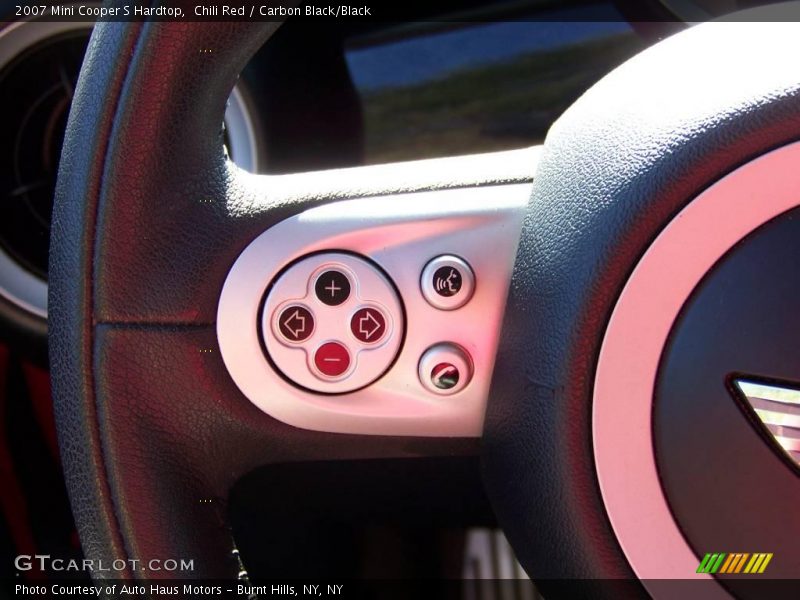 Chili Red / Carbon Black/Black 2007 Mini Cooper S Hardtop