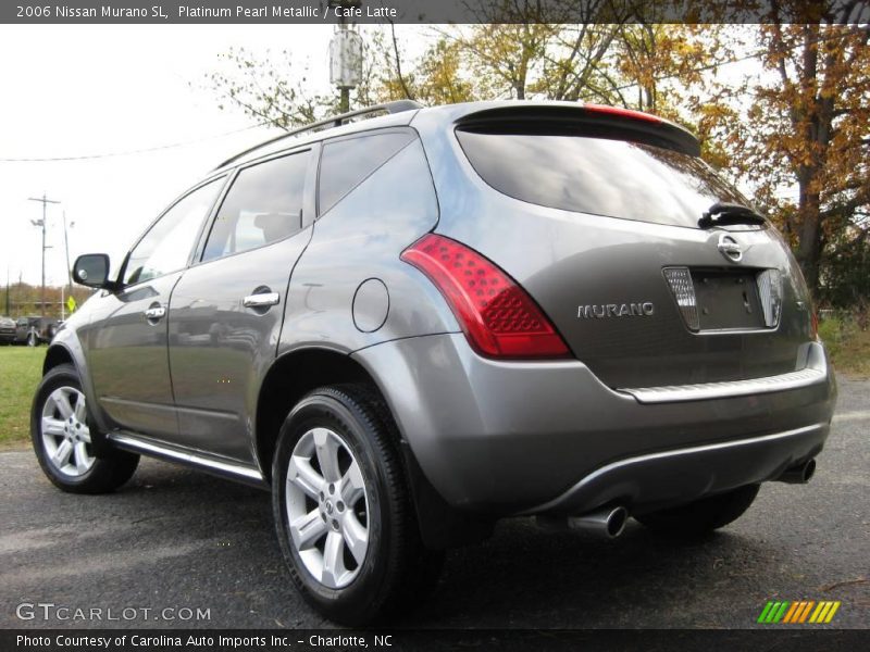 Platinum Pearl Metallic / Cafe Latte 2006 Nissan Murano SL