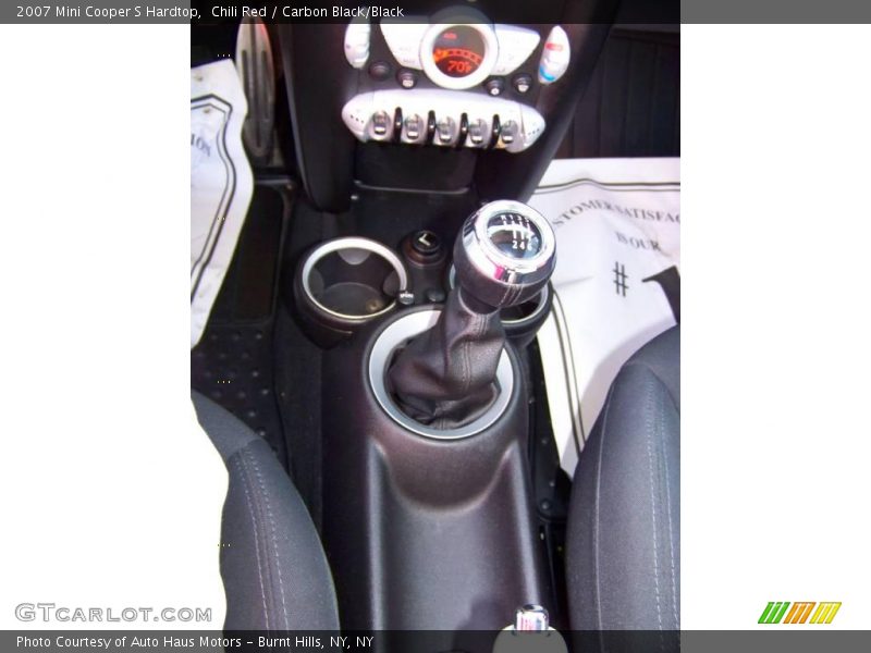 Chili Red / Carbon Black/Black 2007 Mini Cooper S Hardtop