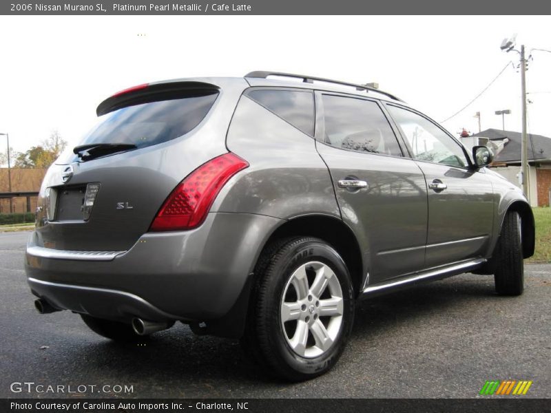 Platinum Pearl Metallic / Cafe Latte 2006 Nissan Murano SL