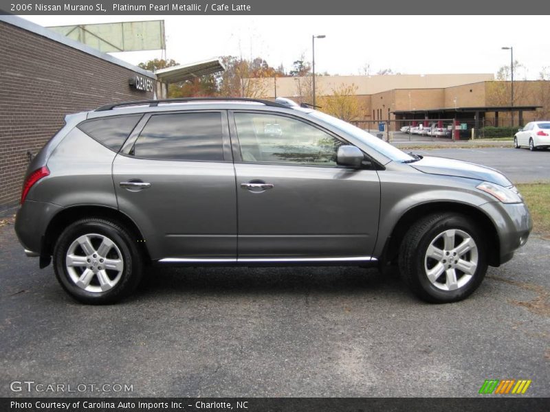 Platinum Pearl Metallic / Cafe Latte 2006 Nissan Murano SL