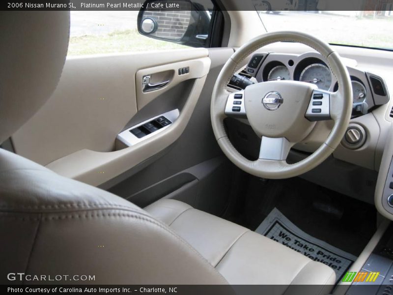 Platinum Pearl Metallic / Cafe Latte 2006 Nissan Murano SL