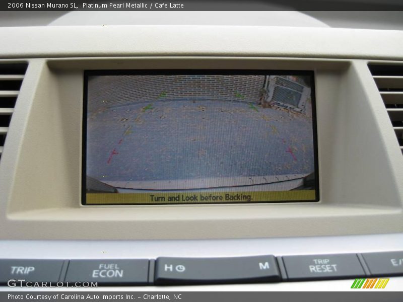 Platinum Pearl Metallic / Cafe Latte 2006 Nissan Murano SL
