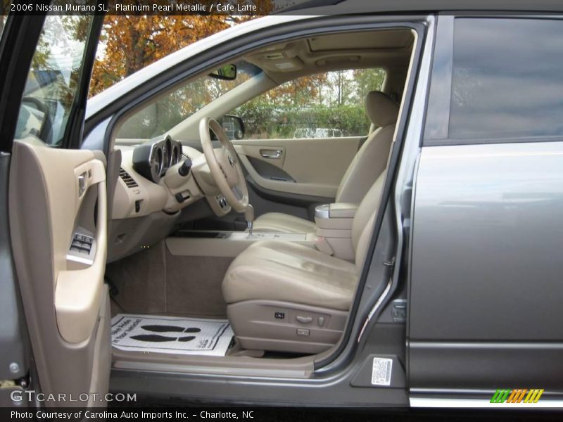 Platinum Pearl Metallic / Cafe Latte 2006 Nissan Murano SL